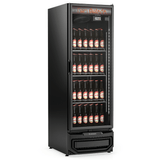 Cervejeira All Black Gcb-57 V Lb Pr - 570 L Led Perimetral Até 576 Latas De 350ml - Gelopar 220v Gelopar