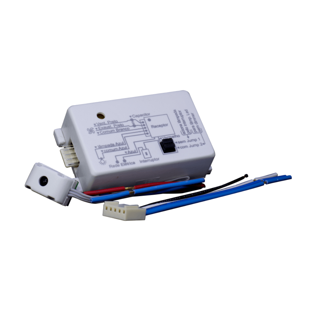 Receptor Controle Remoto Para Ventilador De Teto Bivolt Pw