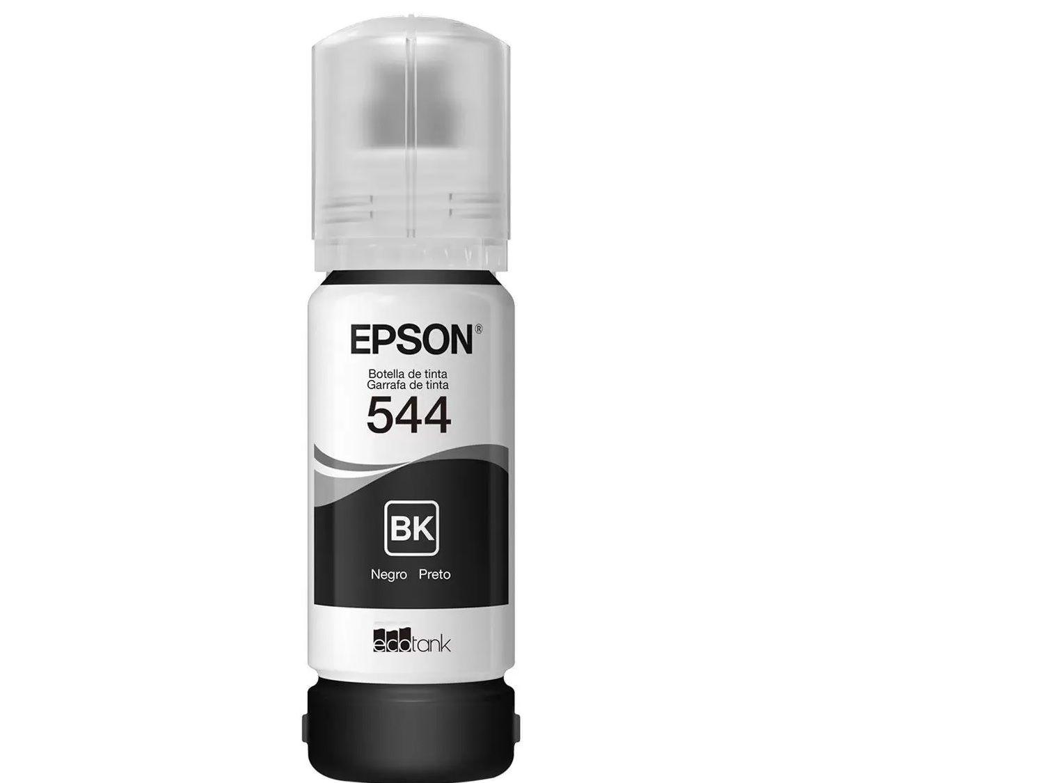 Refil Tinta Original T544120-al Ecotank Preto - Epson