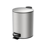 Lixeira Para Banheiro E Cozinha Inox Com Pedal Spin 5 Litros - Brinox