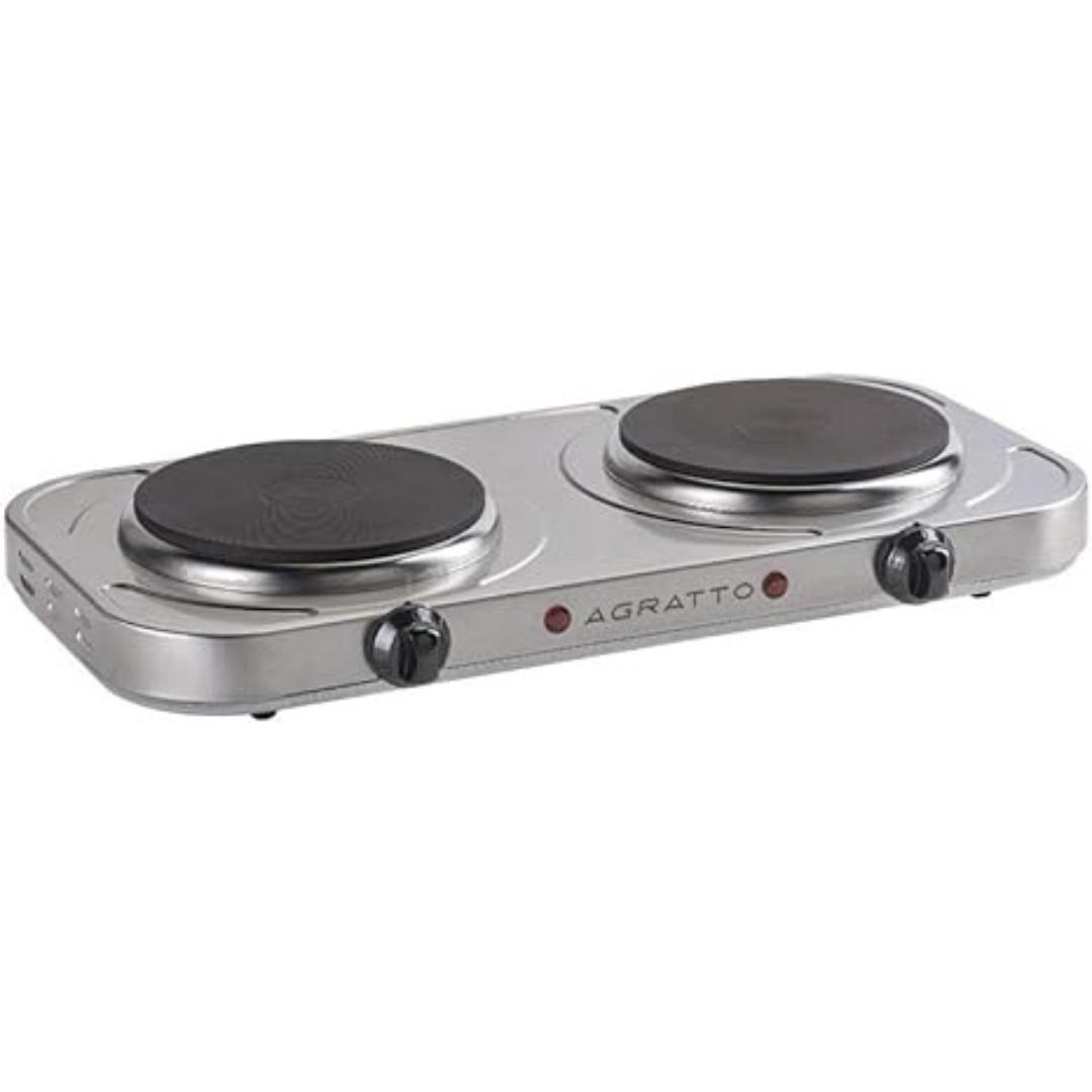 Fogão Cooktop  Elétrico 2 Pratos De Mesa 2000w Agratto Fm - 220v