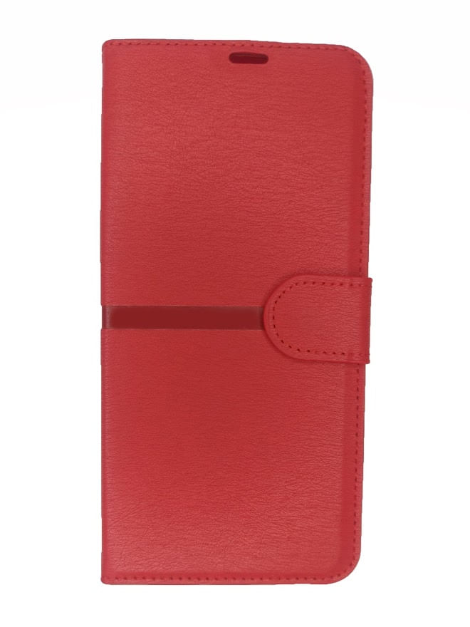 Capa Carteira Para Motorola Moto Edge 40 (tela De 6.55) Vermelho