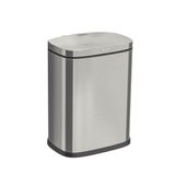 Lixeira Tramontina 3 Litros Tipo D Em Aço Inox Scotch Brite Tramontina