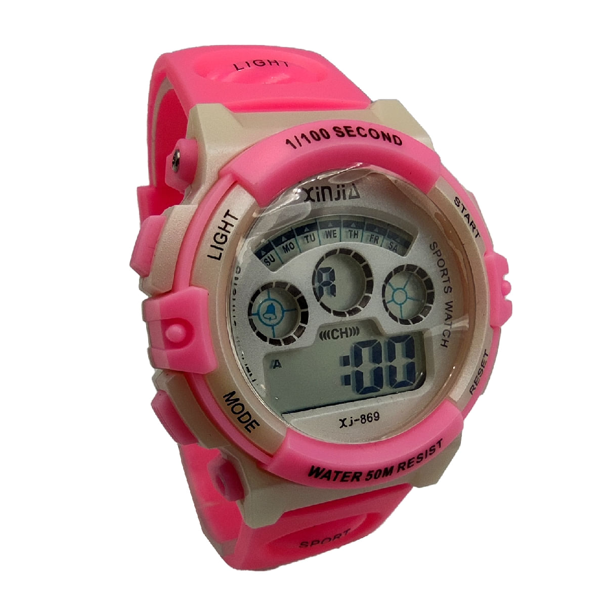 Relógio Infantil Criança Digital Redomdo De  Pulso Prova D'água