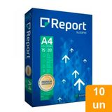 Papel Report Premium A4 500 Folhas Gramatura 75 210mmx297mm ¿ Embalagem Com 10 Unidades