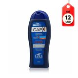 Kit C-12 Gota Dourada Capx Antiqueda Azul Shampoo 250ml