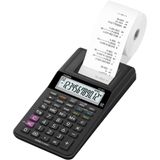 Calculadora Com Bobina Casio Hr-8rc-we-b-dc 12 Dígitos Preta