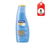 Kit C/06 Nivea Sun Fps50 Protetor Solar 200ml