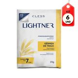 Kit C/06 Lightner Gérmen De Trigo Pó Descolorante 20g