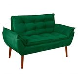 Namoradeira Opala Elegante Suede Verde