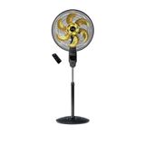 Ventilador De Coluna Mallory Chronos 40cm Preto/dourado 127v