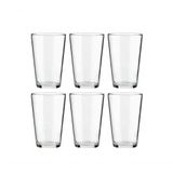 Jogo Copos Vidro Dia A Dia 6pcs 220ml