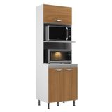 Torre Quente Para Forno E Micro-ondas Ipanema - Branco / Cinnamomo Branco / Cinnamomo