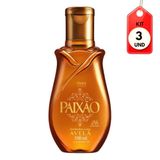 Kit C/03 Paixão Óleo Corporal Amêndoa C/ Avelã 100ml