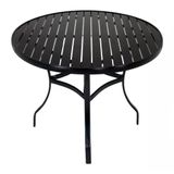 Mesa Com Tampo Ripado Alumínio Para Cozinha Trama Original Preto