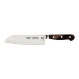 Faca Santoku Tramontina Century Wood Aço Inox Cabo De Madeira Tratada Castanho 7pol Tramontina