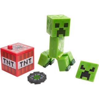 Minecraft Creeper Pelúcia Verde / Preto 26cm