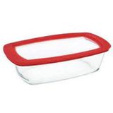 Forma Retangular Para Bolo Com Tampa - 1,5 L Marinex