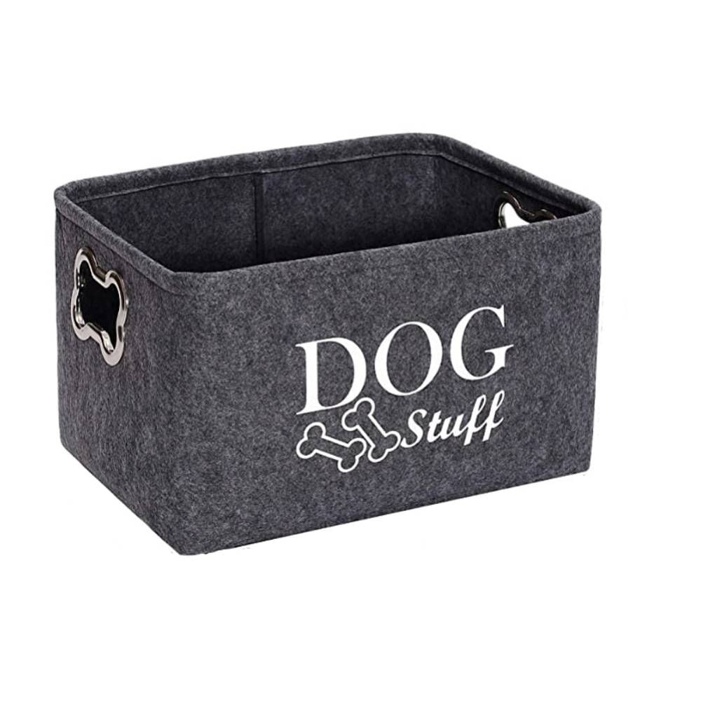 Cesta De Armazenamento De Suprimentos Para Animais De Estimação, Caixa De Armazenamento De Brinquedos Pet Toy Box