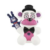 7&#39;&#39; Cinco Noites Atreddy&#39;s Bear Plush Funtime Freddy With Bon