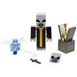Minecraft Comic Maker Multipack Attack Set com Evoker e Vexes, Baseado em Videogame, Brinquedos para Meninas e Meninos 6 anos e Up