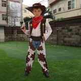 Cowboy Costume Deluxe Set Para Crianças Halloween Party Dress Up