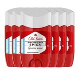 Kit Desodorante Stick Old Spice Mar Profundo 50g - 6 Unidades