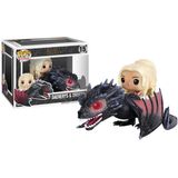 Funko POP Rides: Game of Thrones - Dragon & Daenerys Action Figure