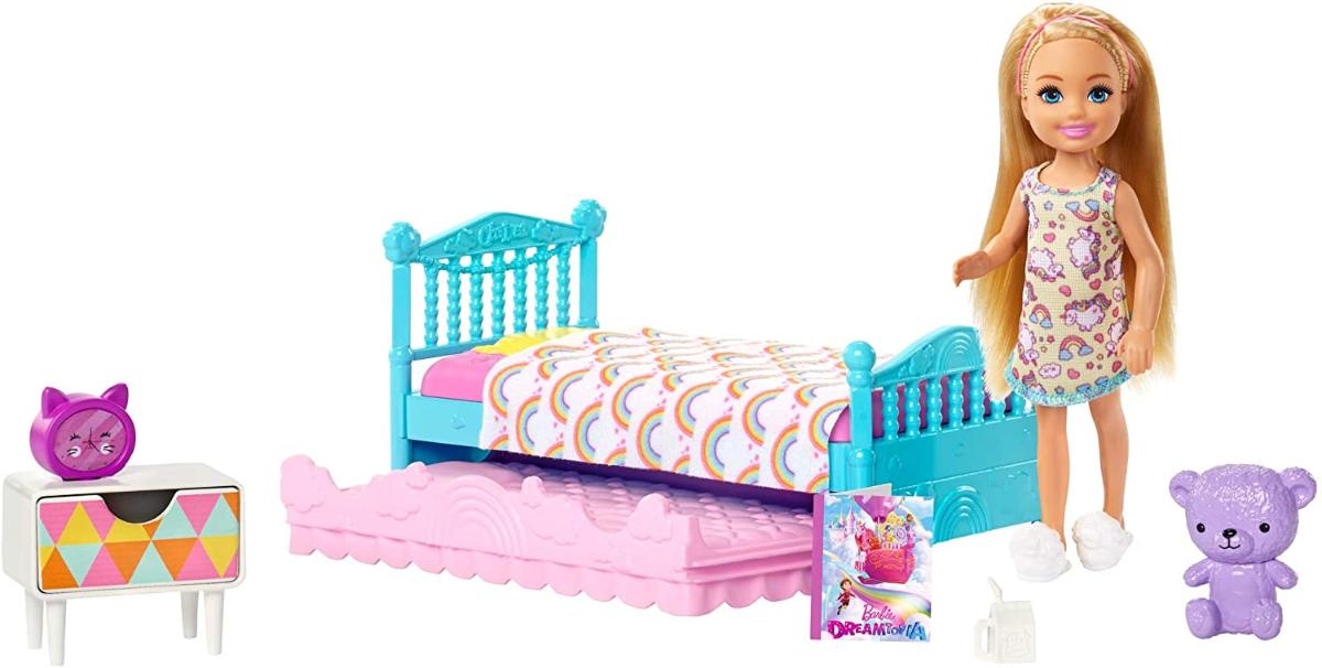 Jogo conjunto barbie dreamtopia 3 em 1 boneca + acessórios gjk40, mattel  boneca original, bonecas para