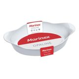 Assadeira Marinex Oval Media Opaline 1 Litro