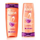 Kit Shampoo Elseve Liso Dos Sonhos 400ml E Condicionador Elseve Liso Dos Sonhos 400ml