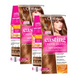 Tintura Casting Creme Gloss L&#39;oréal Paris 700 Louro Natural | Kit Com Duas Unidades