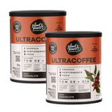 Kit 2 Suplemento Alimentar Plant Power Ultracoffe Chocolate 220g