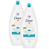 Kit 2 Sabonete Líquido Dove Antibacteriano Cuida E Protege 250ml