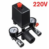 Compressor De Ar Gauguras Controle De Válvula Controle Pressão Switc