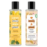 Kit Shampoo Love Beauty And Planet Hope And &amp; Repair E Condicionador Love Beauty And Planet Vegano Crescimento Saudável 300ml Cada