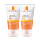 Kit 2 Protetor Solar Facial Anthelios Xl-protect Cor Morena Fps 60 Gel Creme 40g