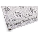 Toalha De Mesa Carinho Rolo 1,37m X 30m Flores Clássicas Kapazi