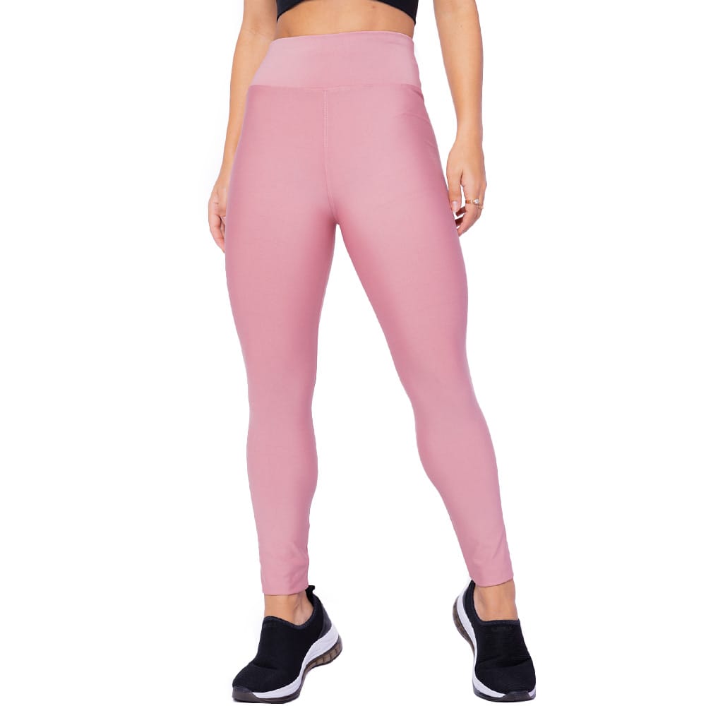 Calça Legging Fitness Academia Cintura Cós Alto Suplex 360