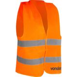 Colete Refletivo Sem Bolso Laranja Cv101 - Vonder