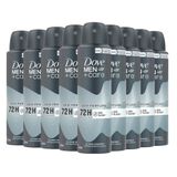 Kit Desodorante Aerosol Dove Men Sem Perfume 150ml - 9 Unidades