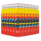 Kit Desodorante Aerosol Old Spice Pegador 200ml - 12 Unidades
