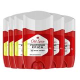 Kit Desodorante Stick Old Spice Lenha 50g - 6 Unidades