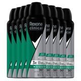 Kit Antitranspirante Aerosol Intense Fresh Rexona Clinical 150ml - 9 Unidades