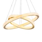 Lustre Pendente Skylight Saturno Dourado 3056 Led Bivolt Dourado Sky-3056