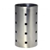 Porta Talheres Inox Vazado Utensílios De Cozinha Mimostyle