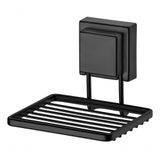 Saboneteira Parede Preto Fosco Ventosa Future 8051pt