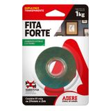 Fita Forte Dupla Face Transparente 24 Mm X 2 M