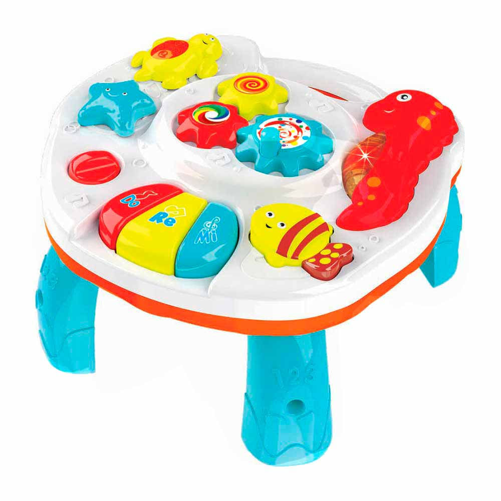 Mesa De Atividades Infantil 2 Em 1 Mesinha Musical Piano Braskit