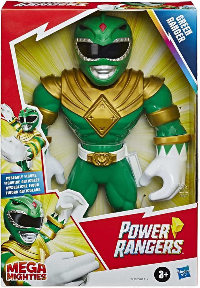 Boneco Power Rangers Verde Mighties 25cm - Hasbro E5869